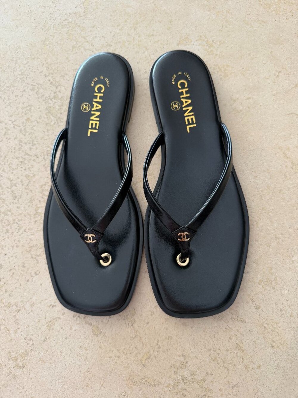 Chanel Thongs/Flip Flops